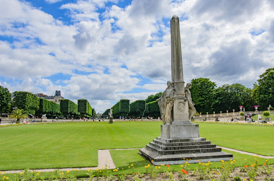 Le Jardin Du Luxembourg, Paris, France.