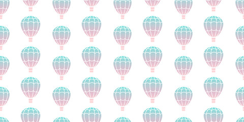 seamless pattern with balloons