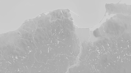 Pomeranian, Poland - outlined. Grayscale © Yarr65