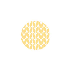 Illustration background with circle pattern