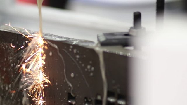 Wire Cut process using electrical discharges