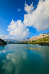 Gudalest Valley is a beautiful place in the mountains. Alicante province. Spain