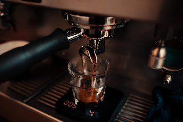 Fototapeta na wymiar espresso machine
