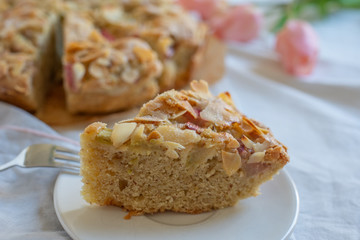 sweet rhubarb pie 