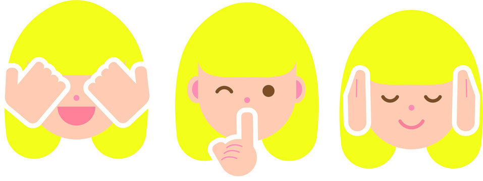 55 最適な 見ざる言わざる聴かざる 画像 ストック写真 ベクター Adobe Stock