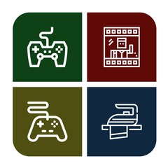 electronics icon set