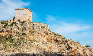 Watchtower near Santa Caterina (Torre dell'Alto), Salento, south Italy