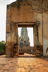 Obraz premium Wat Ratcha Burana, Ayutthaya historical park, Thailand