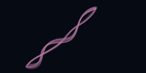 pink light and smoke on black background