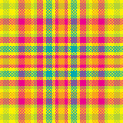 Tartan plaid pattern seamless. Print fabric texture. Check vector background.