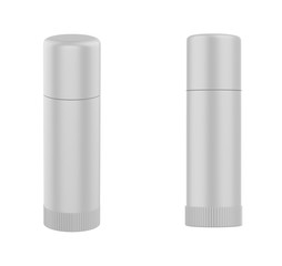 Body antiperspirant deodorant roll-on, cosmetic bottle. Realistic mock up. Beauty skincare product packaging. 3d illustration