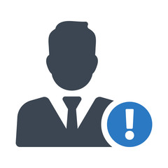 Account alert icon