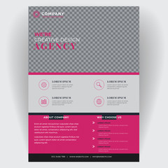 Corporate business flyer brochure creative design. Template cover modern layout, annual report, poster, magazine, pamphlet. For the advertising business company concept. Layout template in A4 size.
