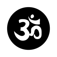 Om Symbol - Aum, spiritual symbol in Indian