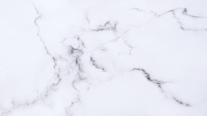 White marble texture with natural pattern for background