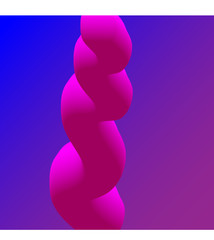 Abstract background on holographic blue purple tone
