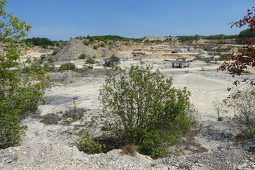 Steinbruch - Abbau von Gestein