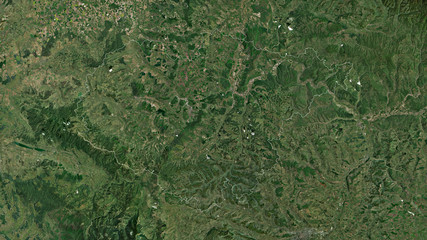 Sălaj, Romania - outlined. Satellite