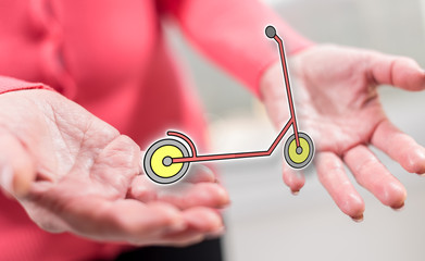 Concept of scooter