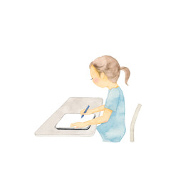 学習、タブレットPC