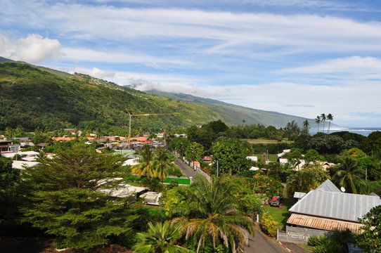 puna'auia, commune in the suburbs of Papeete in French Polynesia, an overseas territory of France in the Pacific Ocean