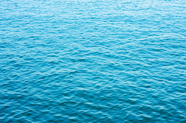 Blue sea water background texture