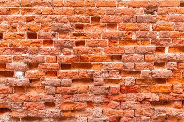Red brick wall
