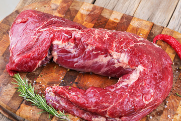 Veal Tenderloin with Pepper basilik