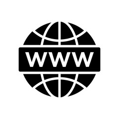 internet icon design vector template