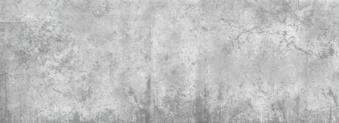 Obraz na płótnie Canvas Gray cement concrete floor and wall backgrounds, interior room , display products. White grey color for background. Old grunge textures with scratches and cracks. 