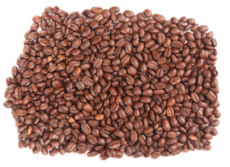 heap of rusty coffee beans