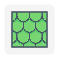 roofing material icon
