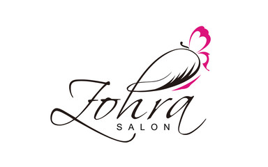 Illustration logo of Beauty care salon