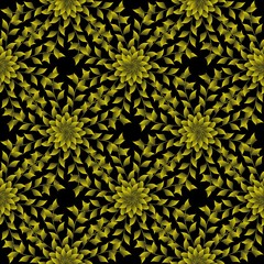 Seamless Pattern With Floral Motifs able to print for cloths, tablecloths, blanket, shirts, dresses, posters, papers.