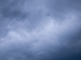 Stormy sky during a thunderstorm