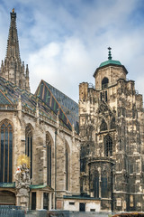 Fototapeta na wymiar St. Stephen's Cathedral, Vienna, Austria