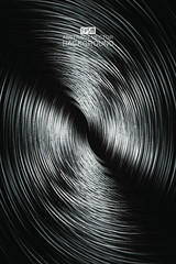 Textured black and white gray gradient abstract lines texture background. 