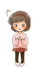 ビックリした幼児1