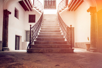Traditional courtyard in Spain.