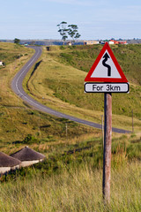 rural landscape scene with trditional buildings