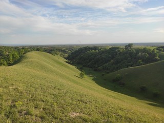 European green desert Deliblato sandy terrain landscape Serbia 