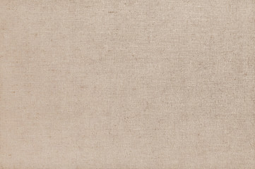 Brown cotton fabric texture background, seamless pattern of natural textile.