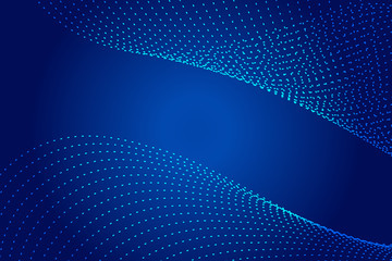 Internet technology abstract background constructed by dynamic particles
