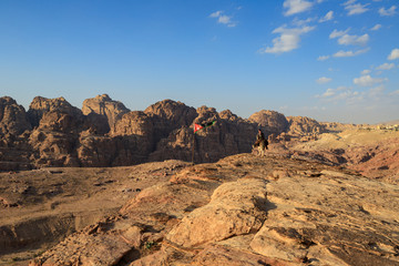 Fototapeta premium panorama a Petra, Giordania