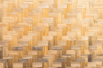 Bamboo wood wall texture background, wood pattern background, outdoor day light, blank wooden wall