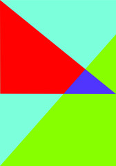 Abstract background from triangles.