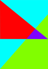 Abstract background from triangles.