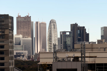 Fototapeta na wymiar Tokyo from the top