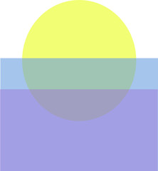 Obraz premium Abstract background from circles.