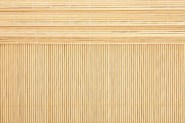 Texture of bamboo. New clean bamboo board with striped pattern, flat background photo texture. Wood background.